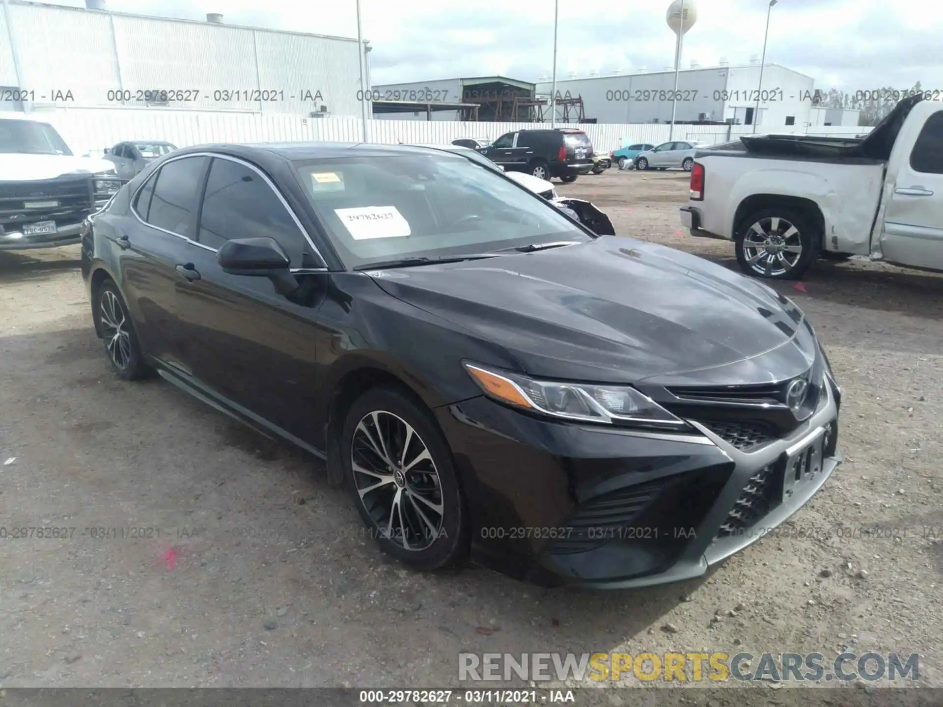 1 Photograph of a damaged car 4T1B11HK4KU726209 TOYOTA CAMRY 2019