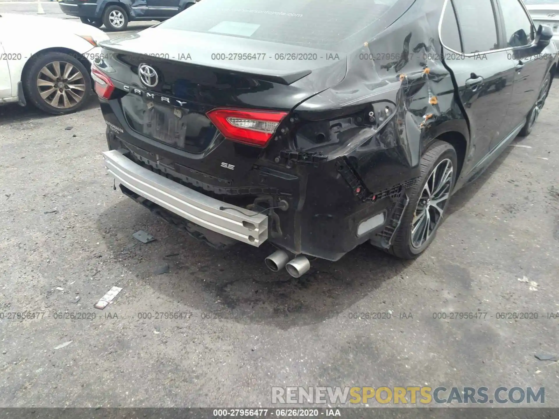 6 Photograph of a damaged car 4T1B11HK4KU727389 TOYOTA CAMRY 2019