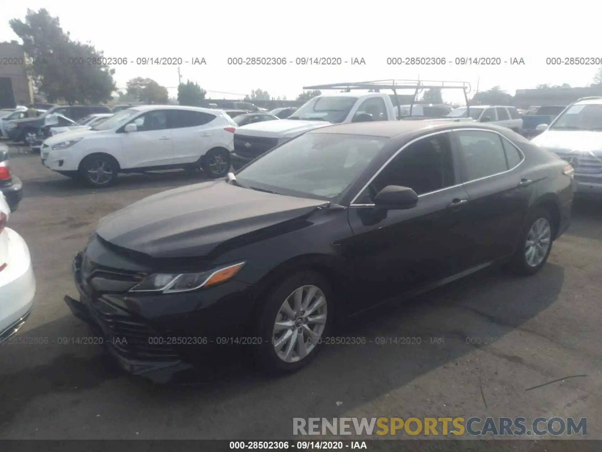 2 Photograph of a damaged car 4T1B11HK4KU727540 TOYOTA CAMRY 2019