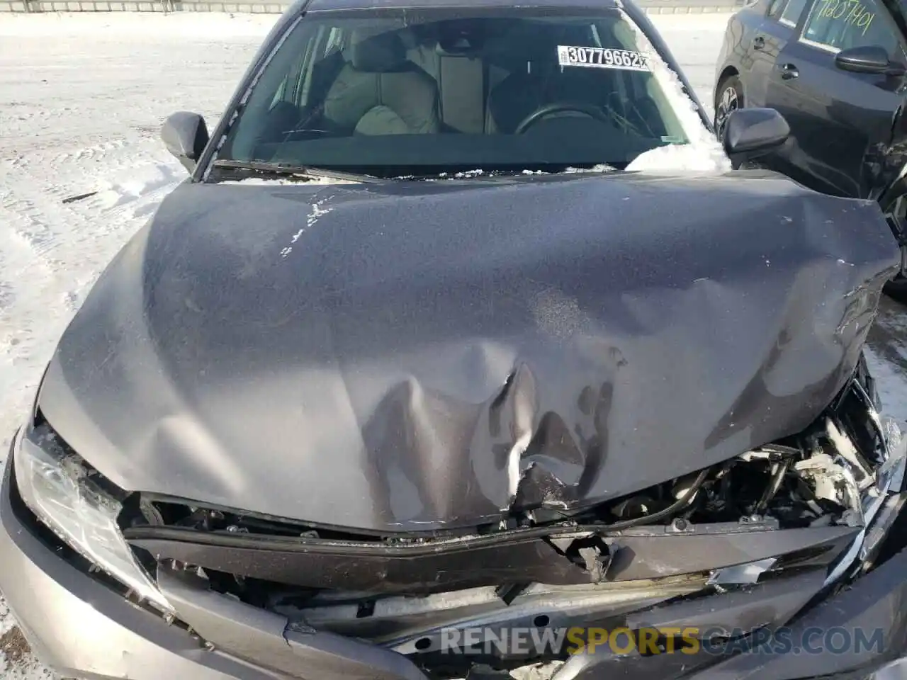 7 Photograph of a damaged car 4T1B11HK4KU727957 TOYOTA CAMRY 2019