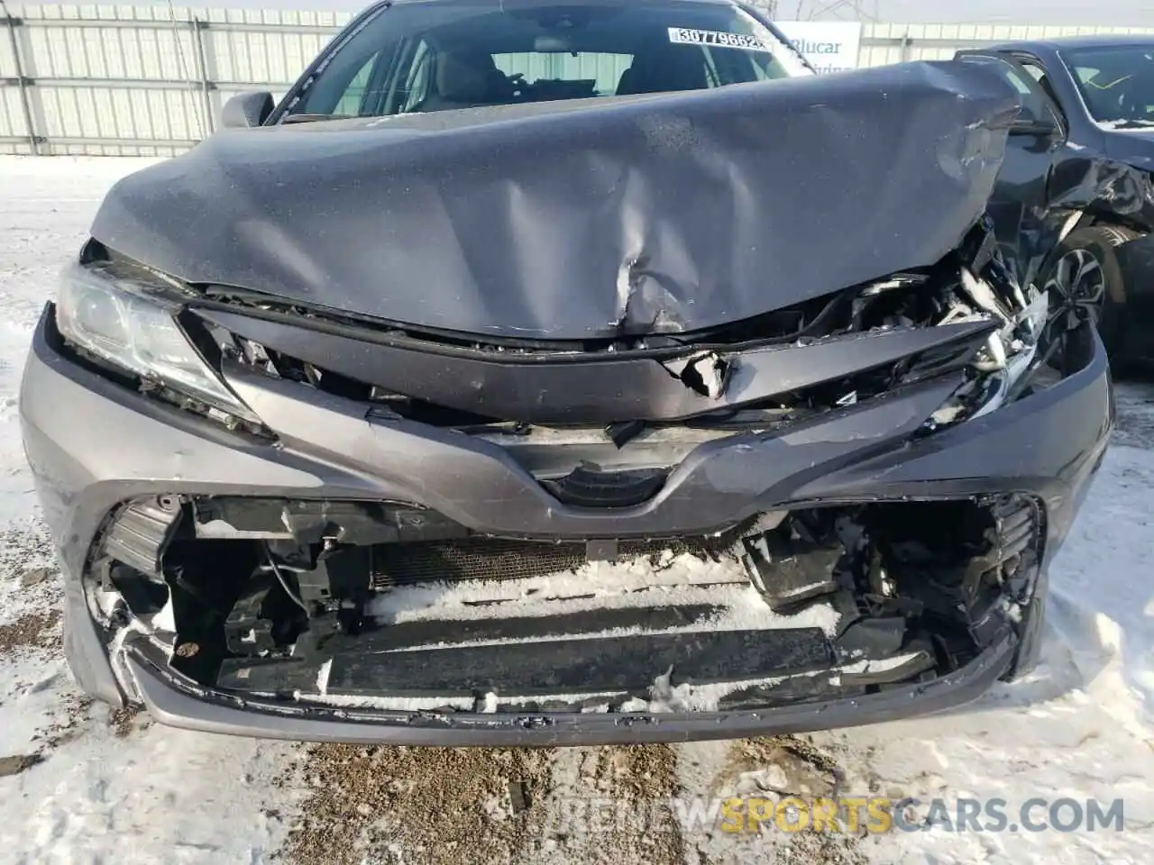 9 Photograph of a damaged car 4T1B11HK4KU727957 TOYOTA CAMRY 2019