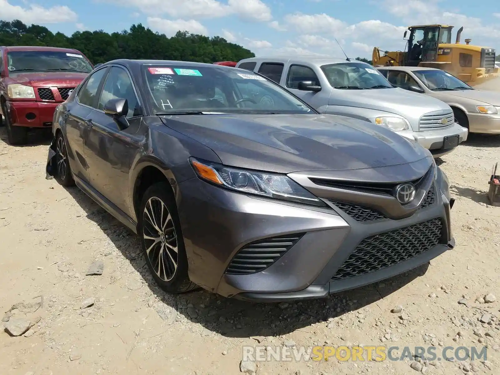 1 Photograph of a damaged car 4T1B11HK4KU729269 TOYOTA CAMRY 2019