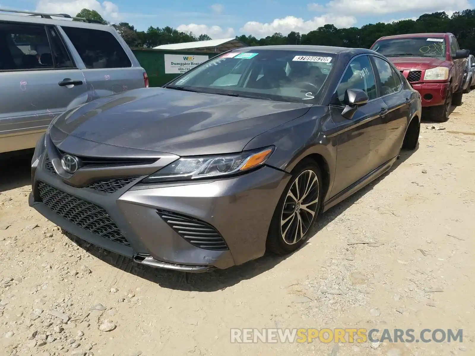 2 Photograph of a damaged car 4T1B11HK4KU729269 TOYOTA CAMRY 2019