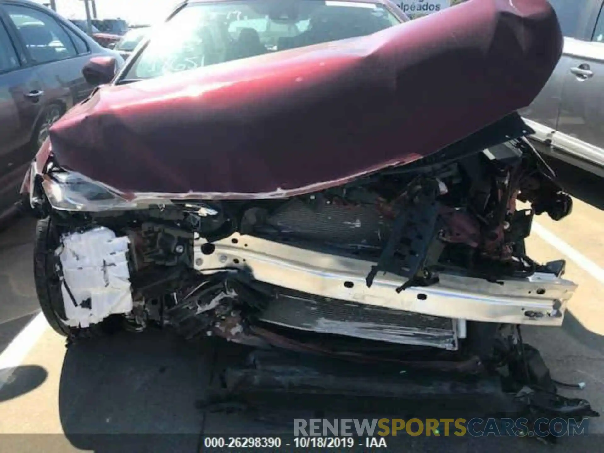 2 Photograph of a damaged car 4T1B11HK4KU730051 TOYOTA CAMRY 2019