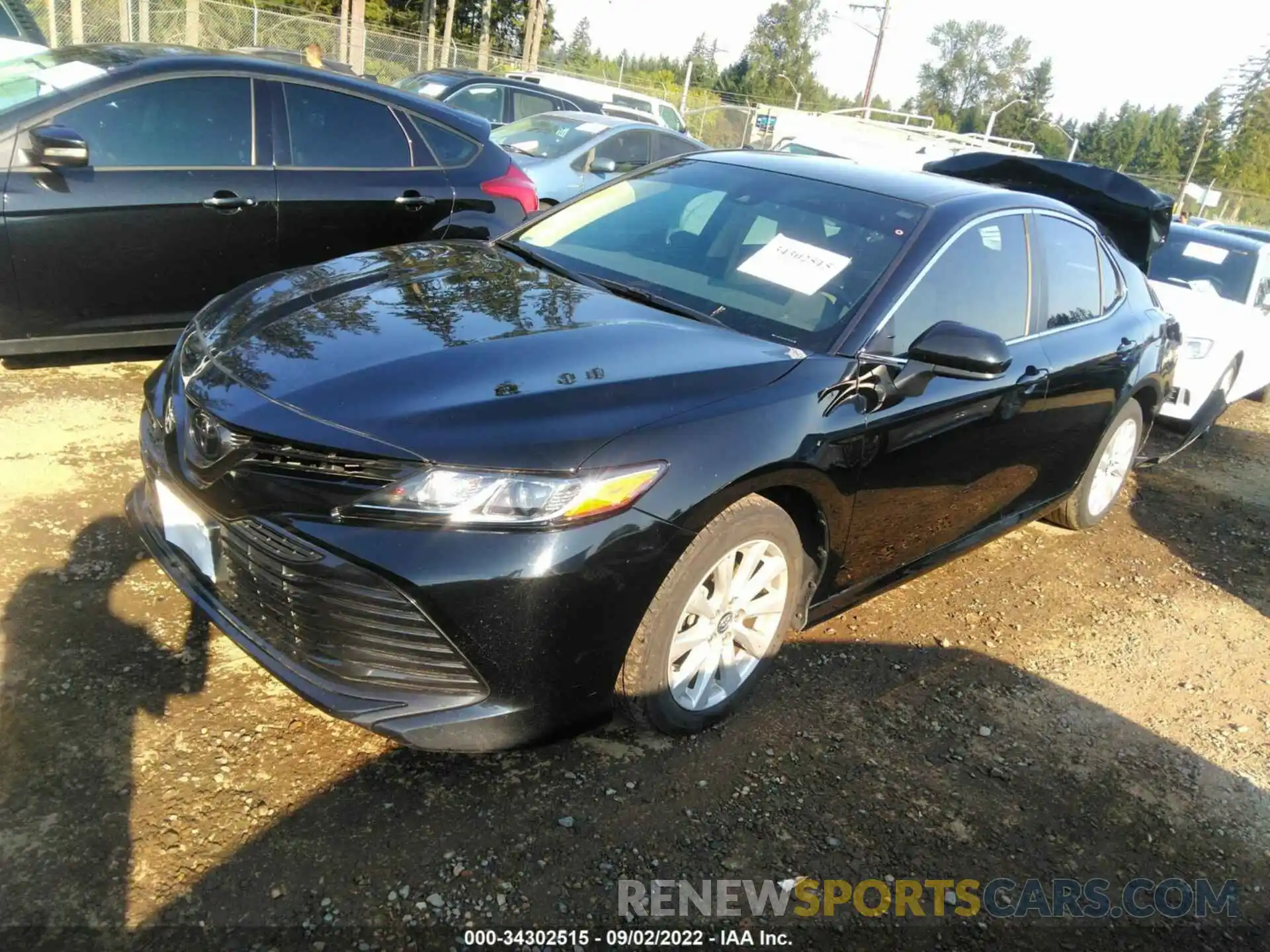 2 Photograph of a damaged car 4T1B11HK4KU730146 TOYOTA CAMRY 2019