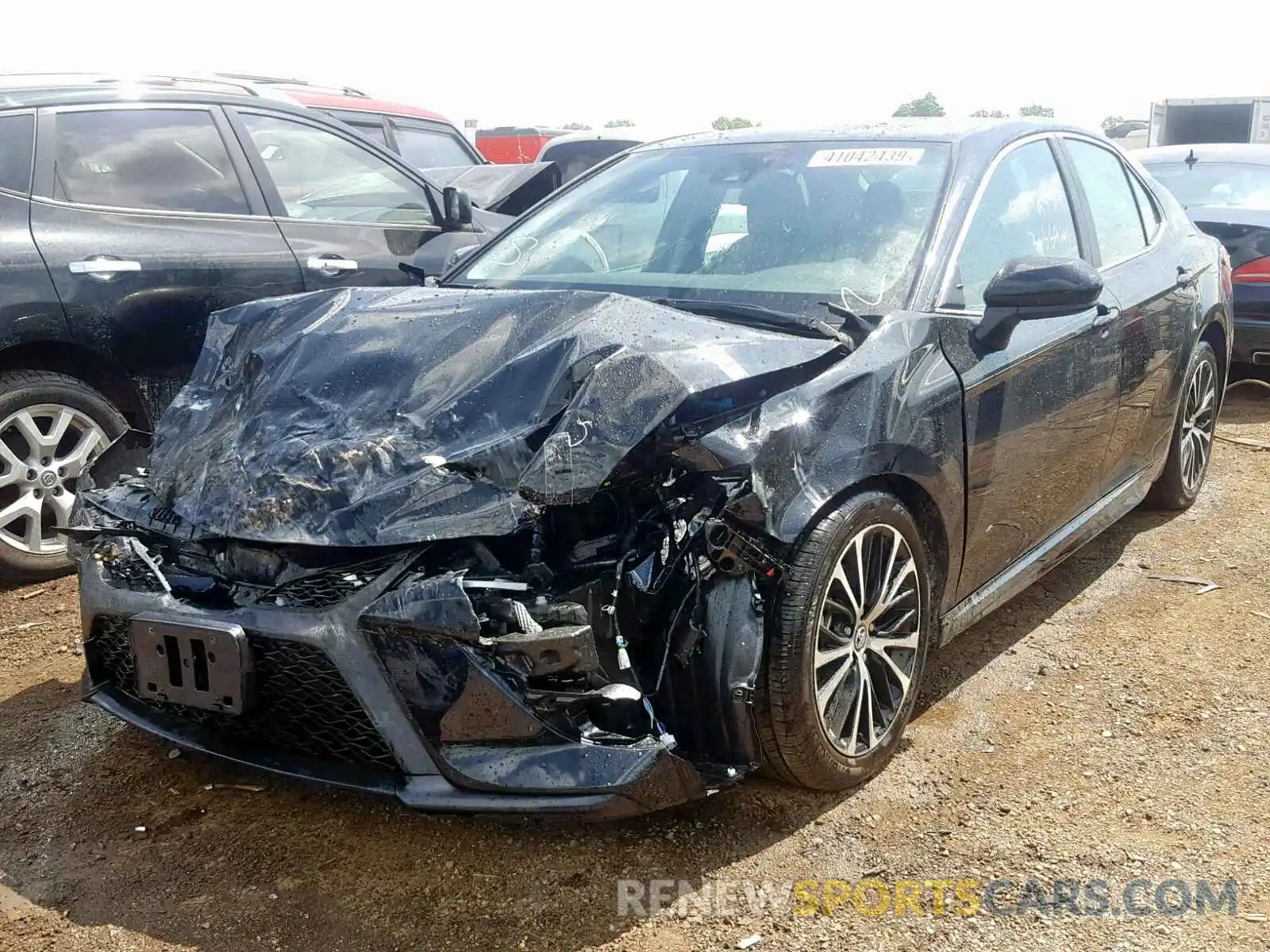 2 Photograph of a damaged car 4T1B11HK4KU730244 TOYOTA CAMRY 2019