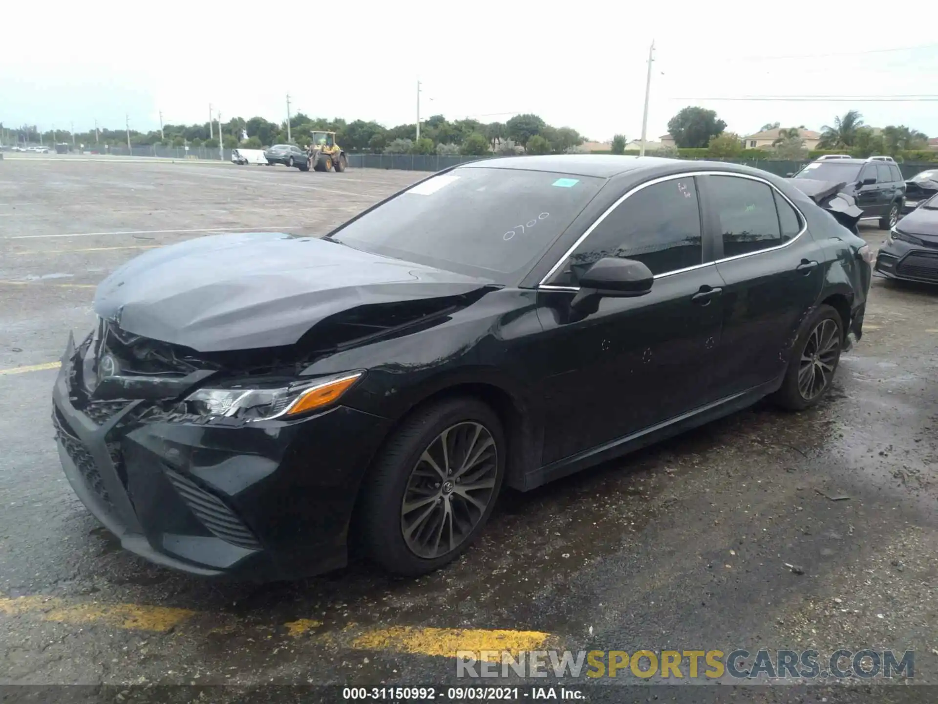 2 Photograph of a damaged car 4T1B11HK4KU730700 TOYOTA CAMRY 2019