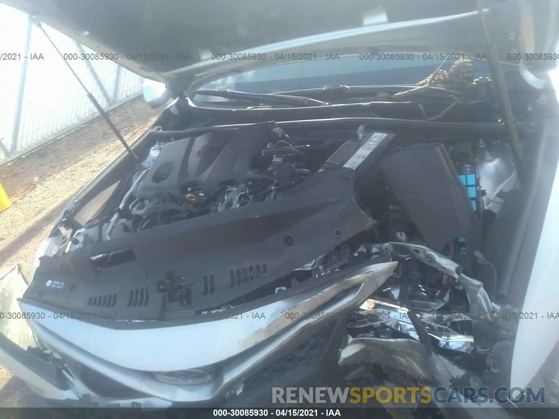 10 Photograph of a damaged car 4T1B11HK4KU731457 TOYOTA CAMRY 2019