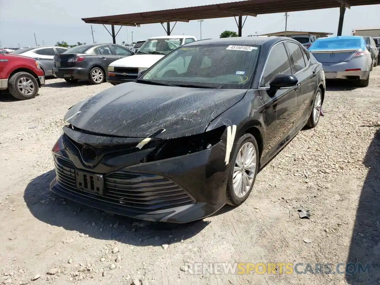 2 Photograph of a damaged car 4T1B11HK4KU734228 TOYOTA CAMRY 2019