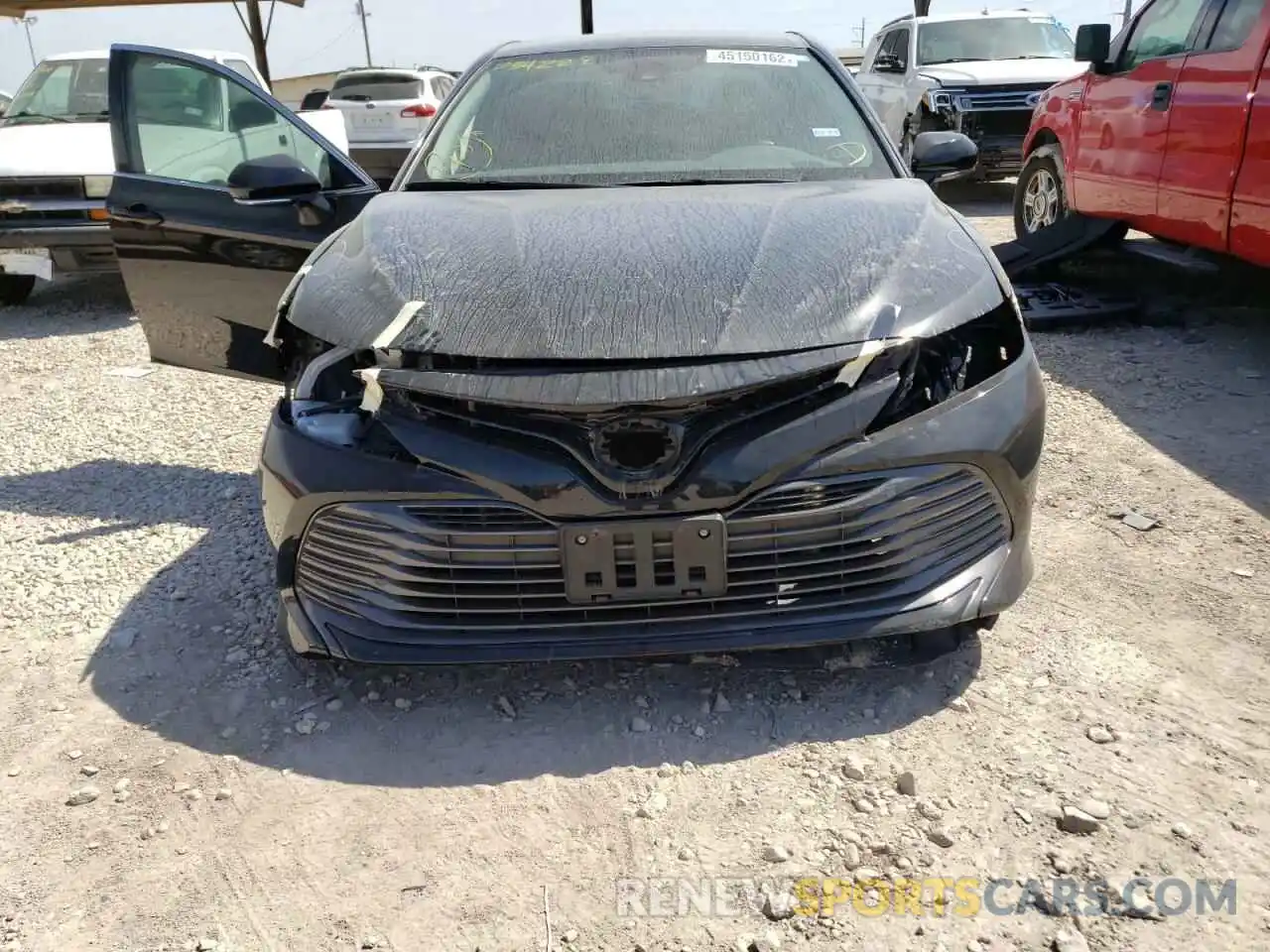 9 Photograph of a damaged car 4T1B11HK4KU734228 TOYOTA CAMRY 2019