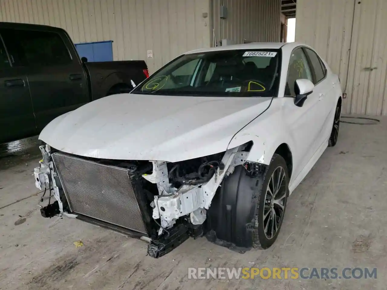 2 Photograph of a damaged car 4T1B11HK4KU734312 TOYOTA CAMRY 2019