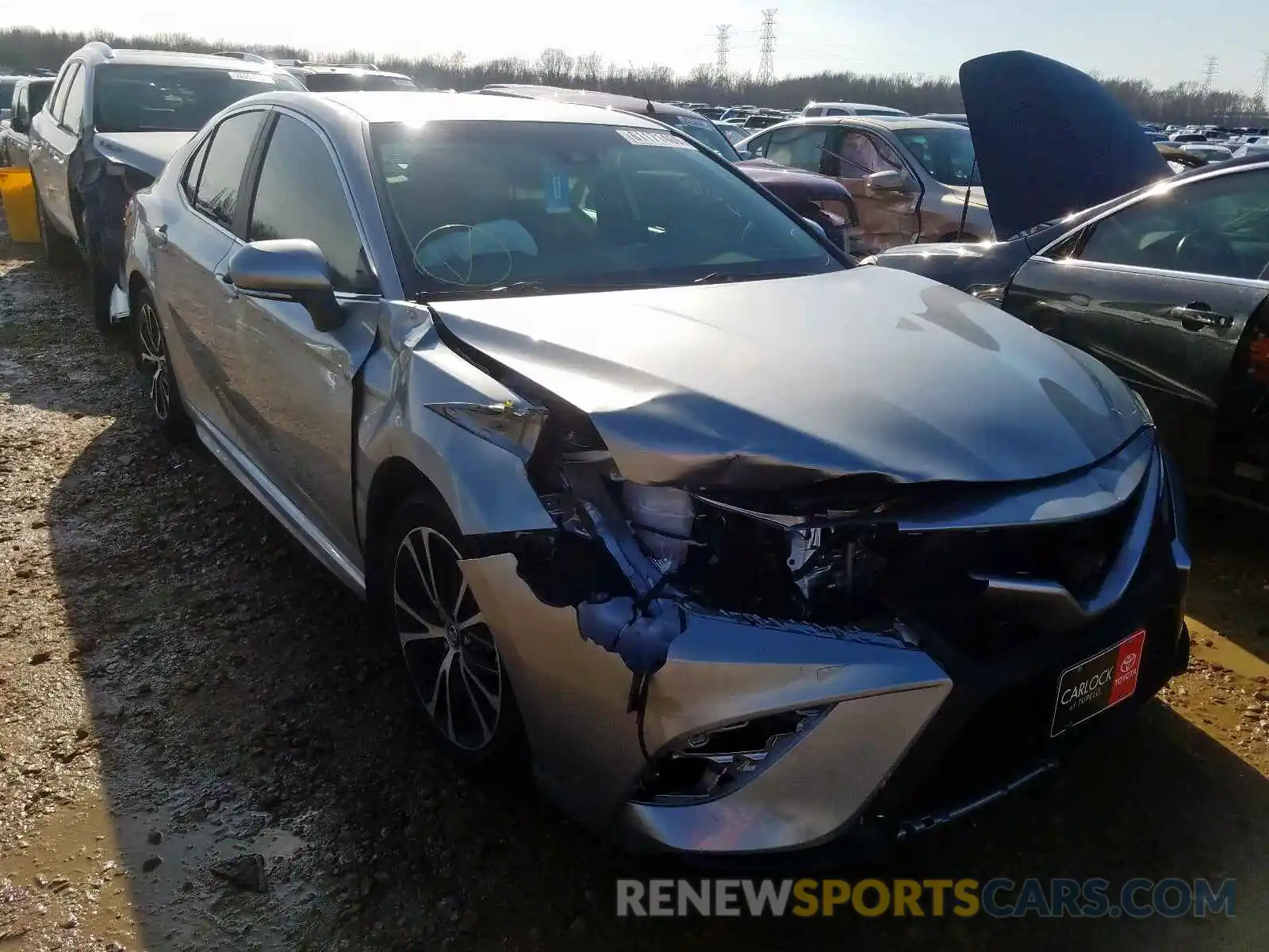 1 Photograph of a damaged car 4T1B11HK4KU737906 TOYOTA CAMRY 2019