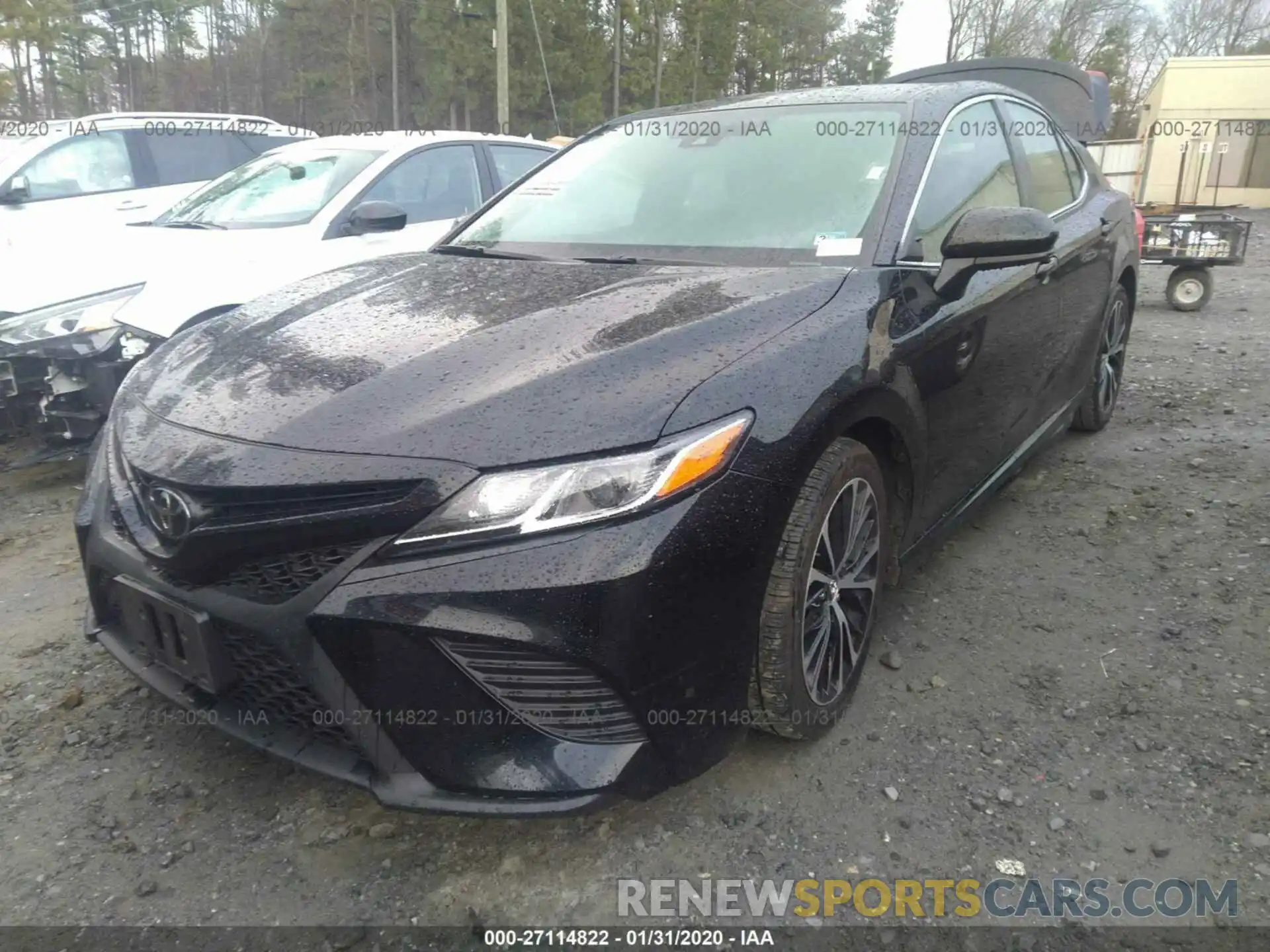 2 Photograph of a damaged car 4T1B11HK4KU739929 TOYOTA CAMRY 2019