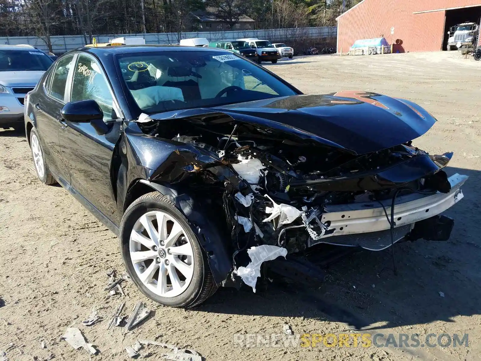 1 Photograph of a damaged car 4T1B11HK4KU740949 TOYOTA CAMRY 2019