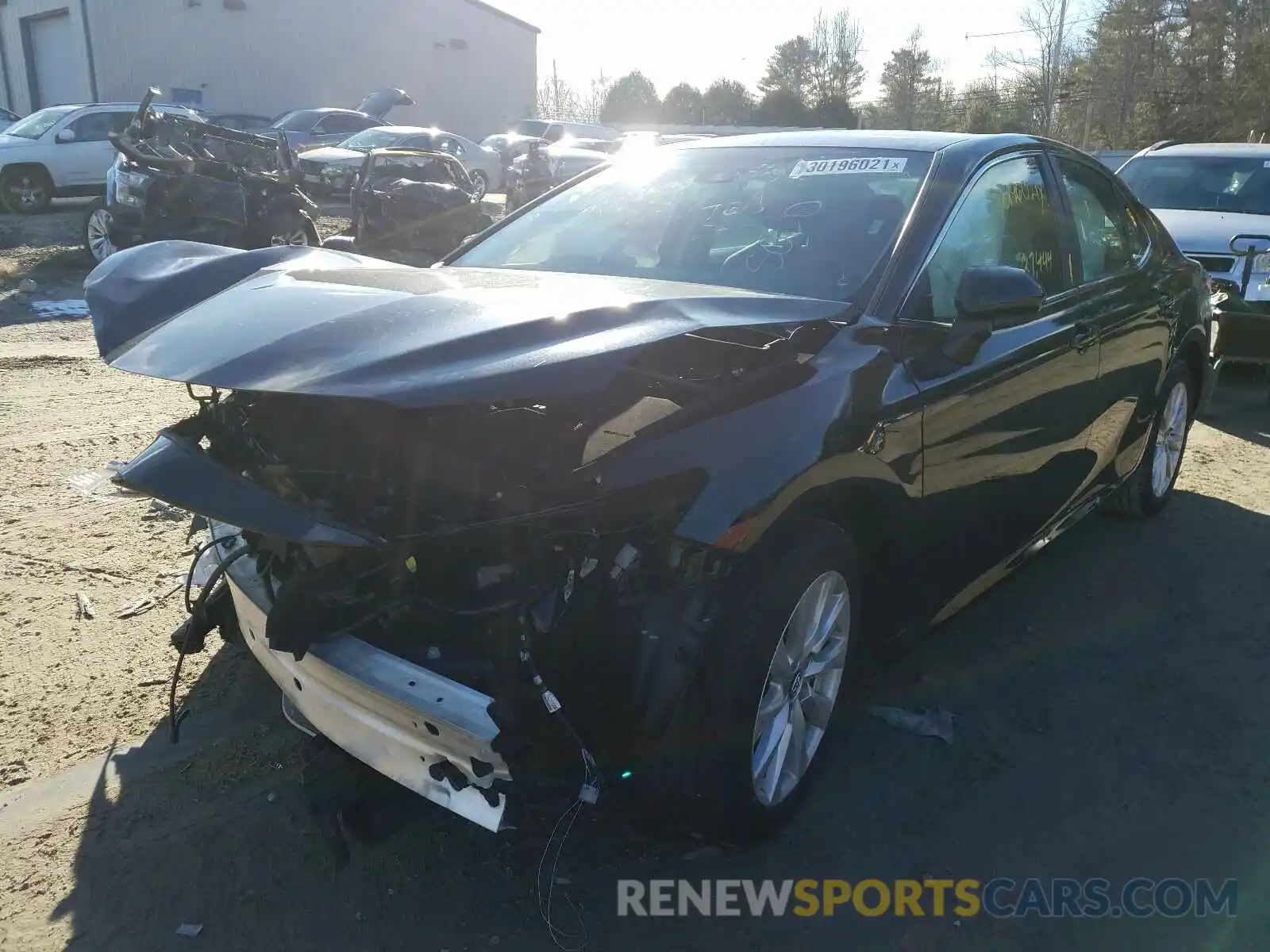 2 Photograph of a damaged car 4T1B11HK4KU740949 TOYOTA CAMRY 2019