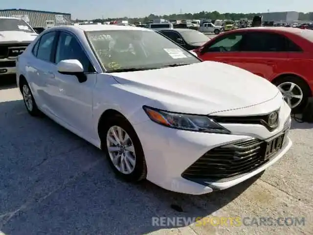 1 Photograph of a damaged car 4T1B11HK4KU741342 TOYOTA CAMRY 2019