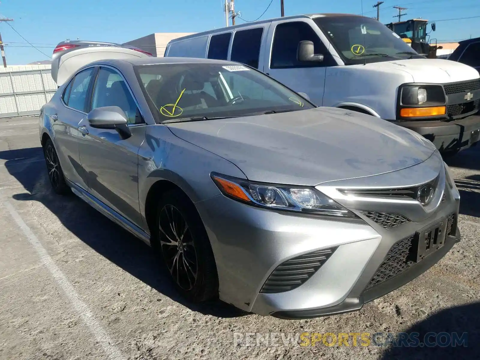 1 Photograph of a damaged car 4T1B11HK4KU743222 TOYOTA CAMRY 2019