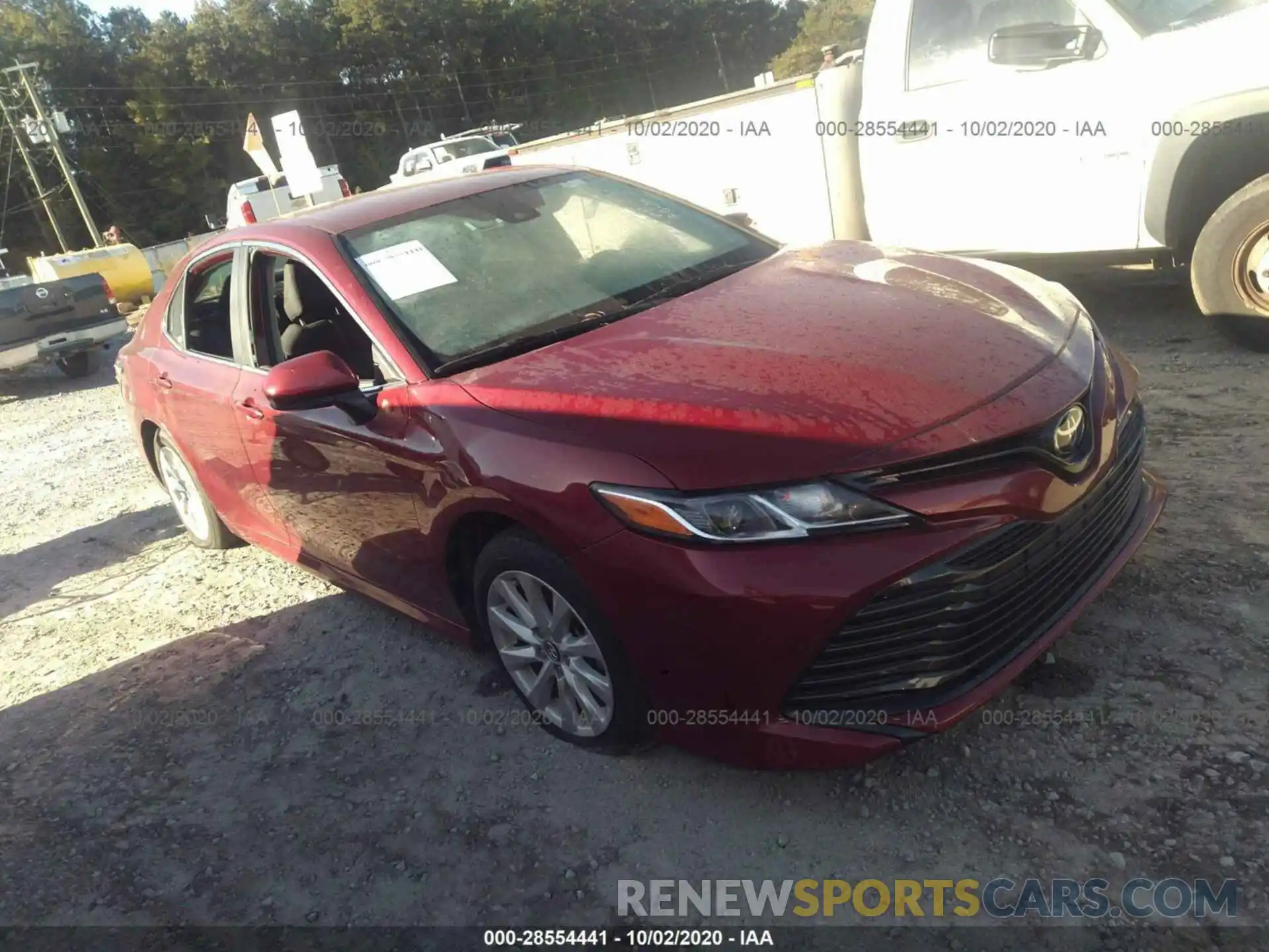 1 Photograph of a damaged car 4T1B11HK4KU743267 TOYOTA CAMRY 2019