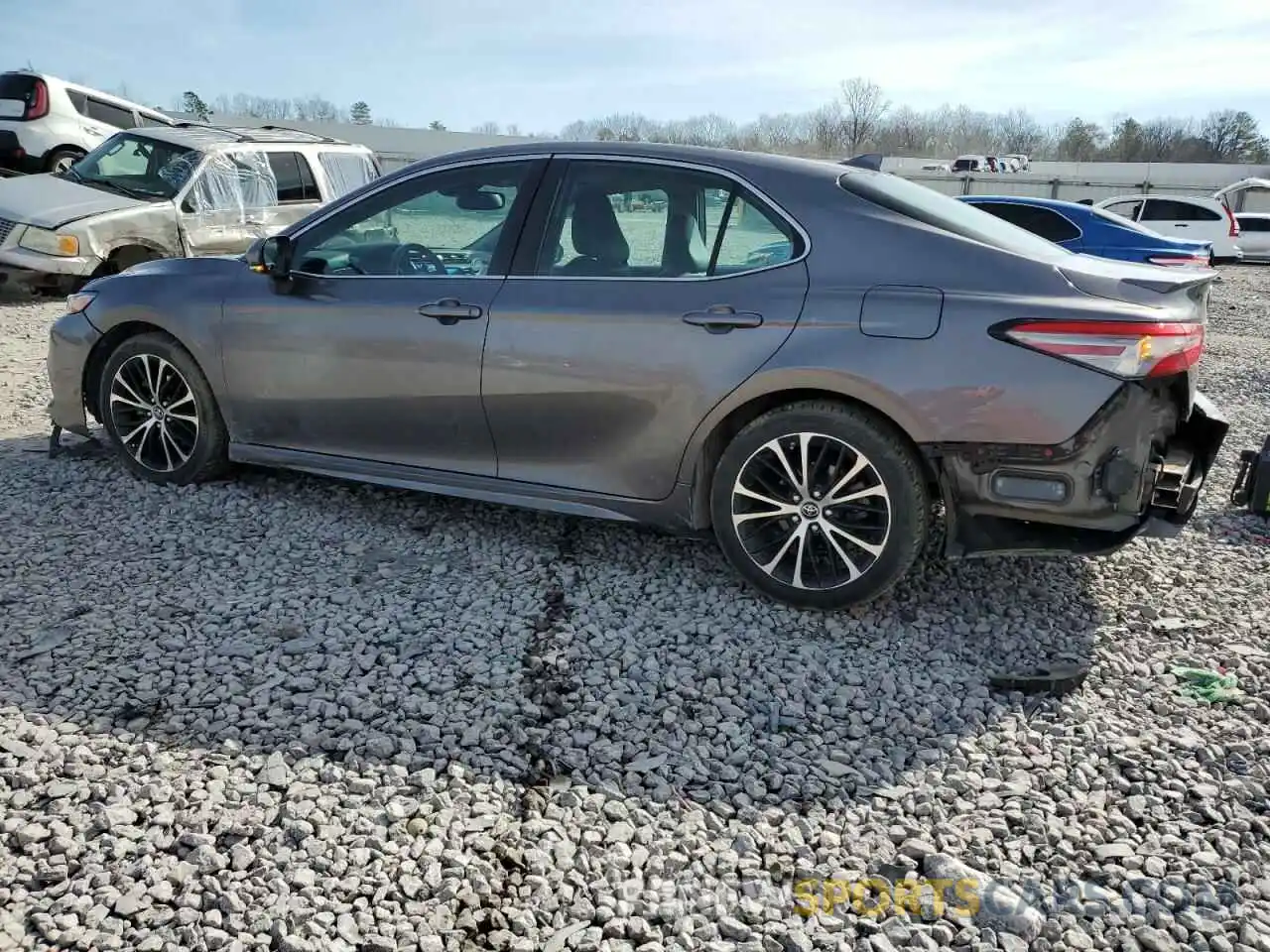 2 Photograph of a damaged car 4T1B11HK4KU743527 TOYOTA CAMRY 2019