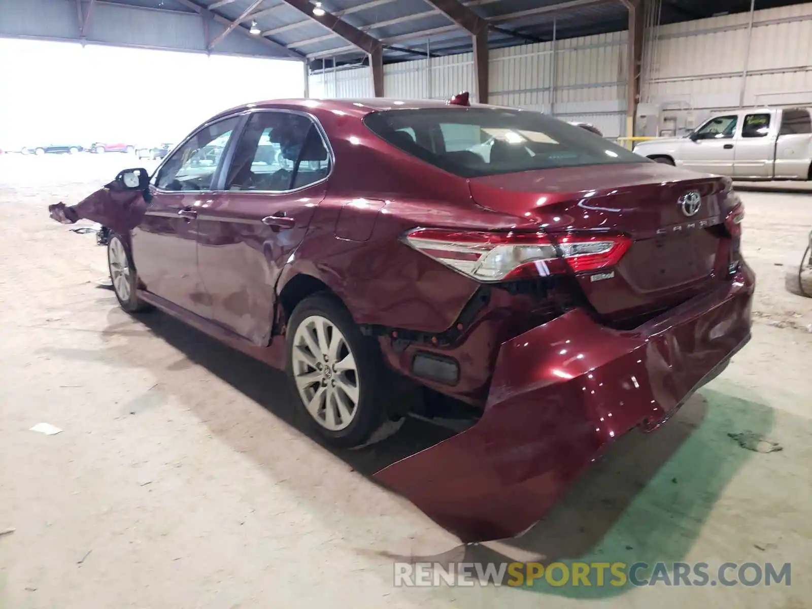 3 Photograph of a damaged car 4T1B11HK4KU745844 TOYOTA CAMRY 2019