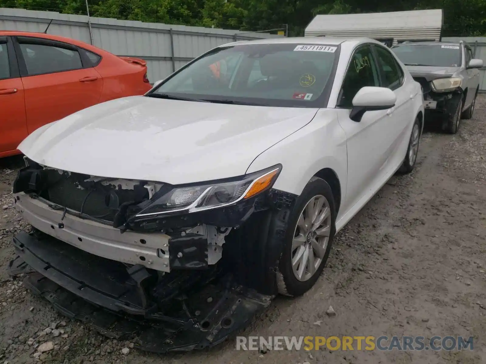 2 Photograph of a damaged car 4T1B11HK4KU746041 TOYOTA CAMRY 2019