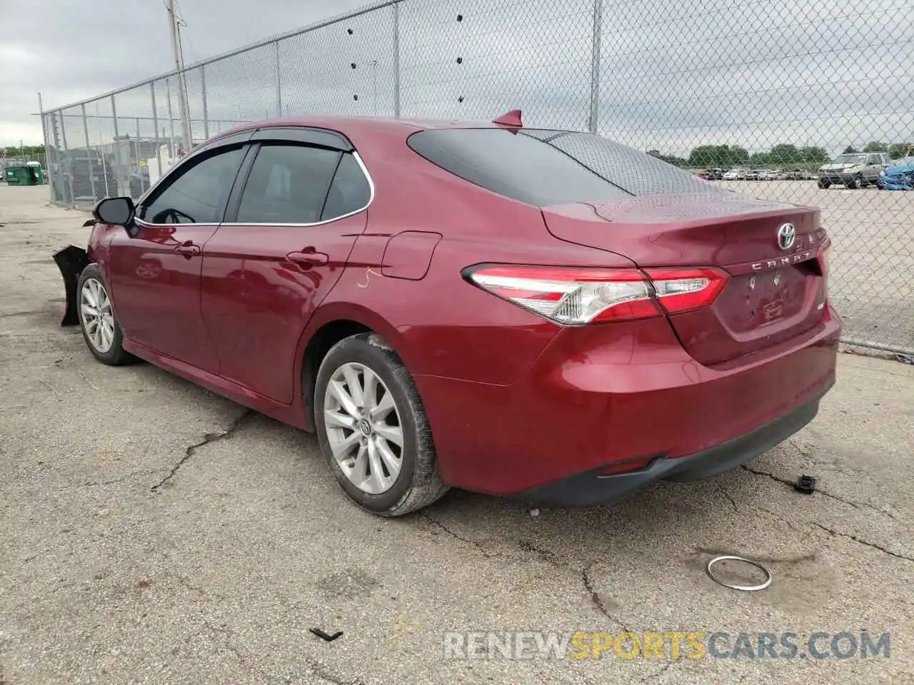 3 Photograph of a damaged car 4T1B11HK4KU746153 TOYOTA CAMRY 2019