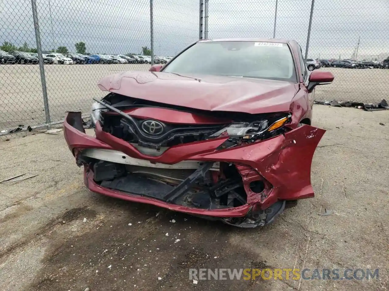 9 Photograph of a damaged car 4T1B11HK4KU746153 TOYOTA CAMRY 2019