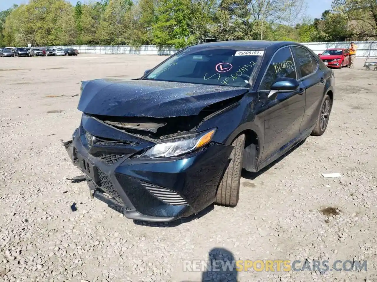 2 Photograph of a damaged car 4T1B11HK4KU748596 TOYOTA CAMRY 2019