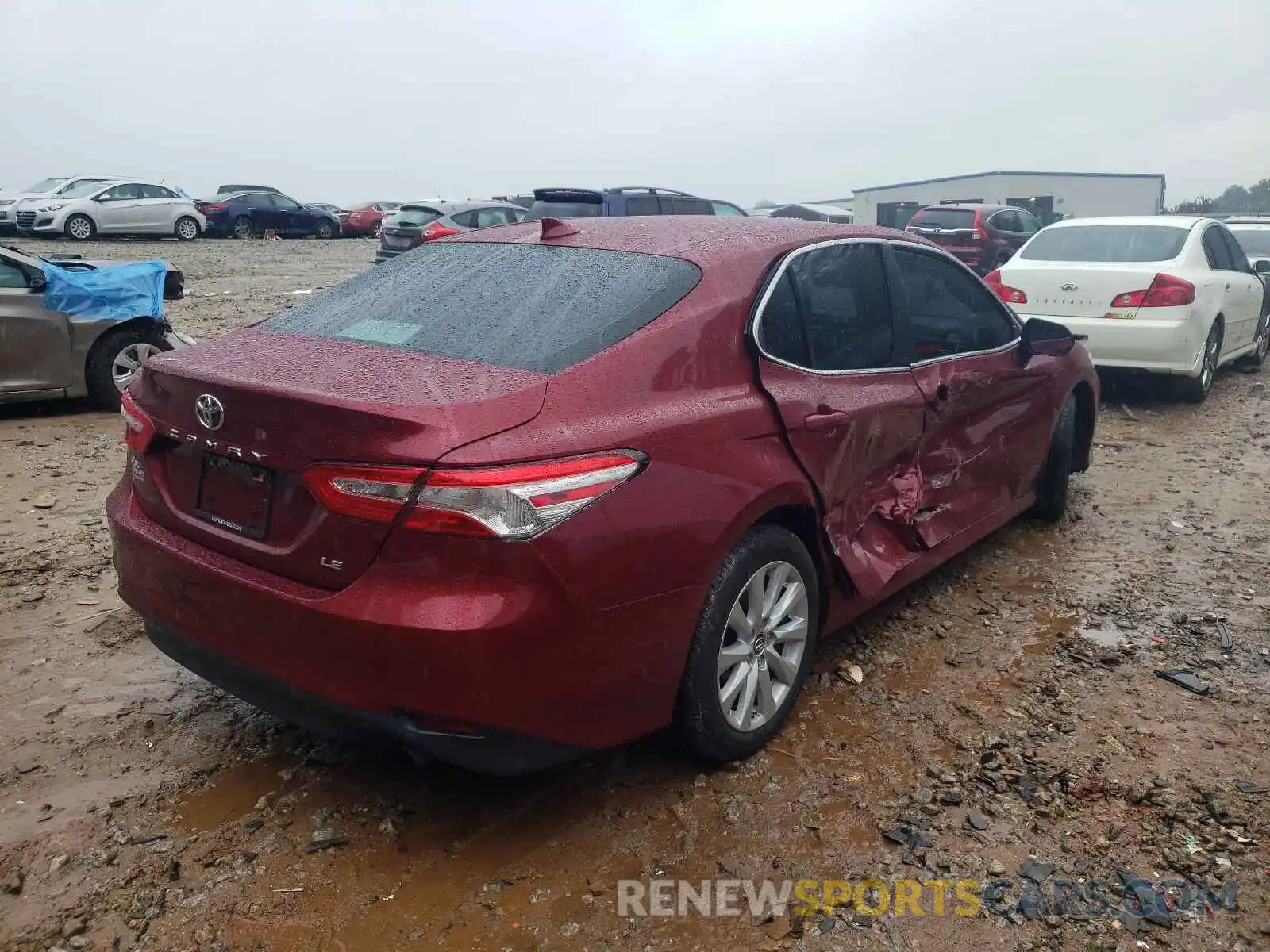 4 Photograph of a damaged car 4T1B11HK4KU750736 TOYOTA CAMRY 2019