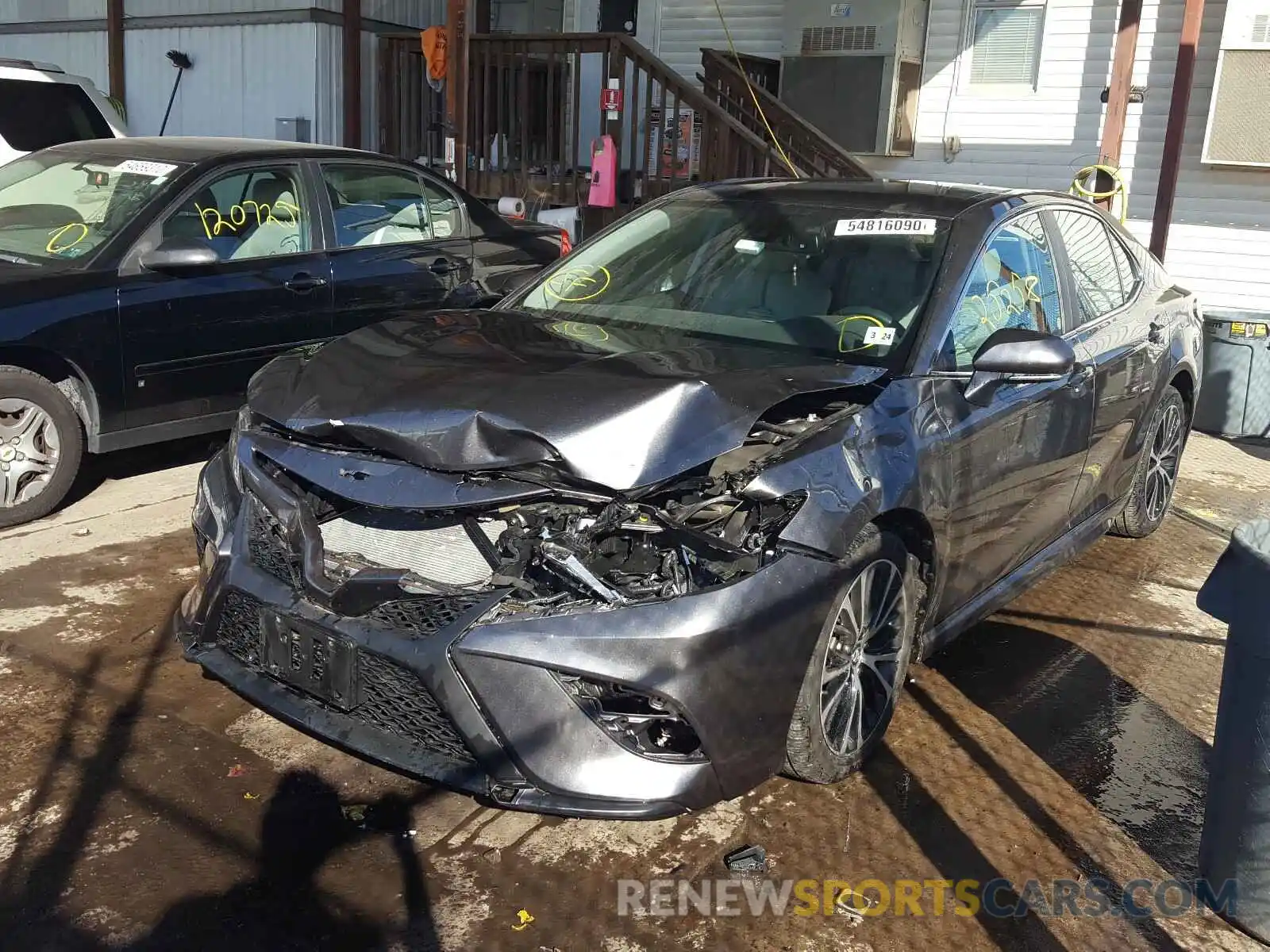 2 Photograph of a damaged car 4T1B11HK4KU750865 TOYOTA CAMRY 2019