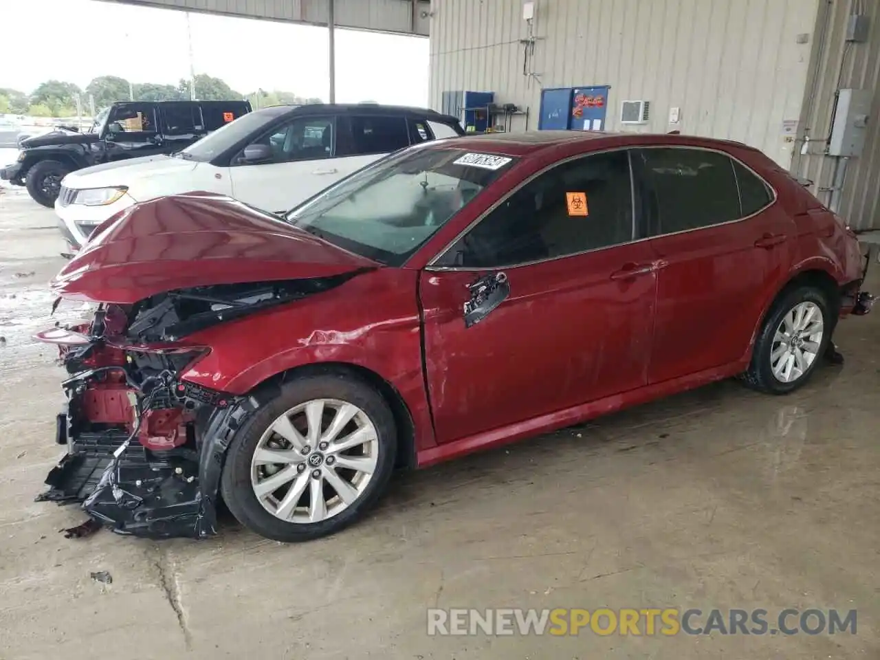 1 Photograph of a damaged car 4T1B11HK4KU751367 TOYOTA CAMRY 2019