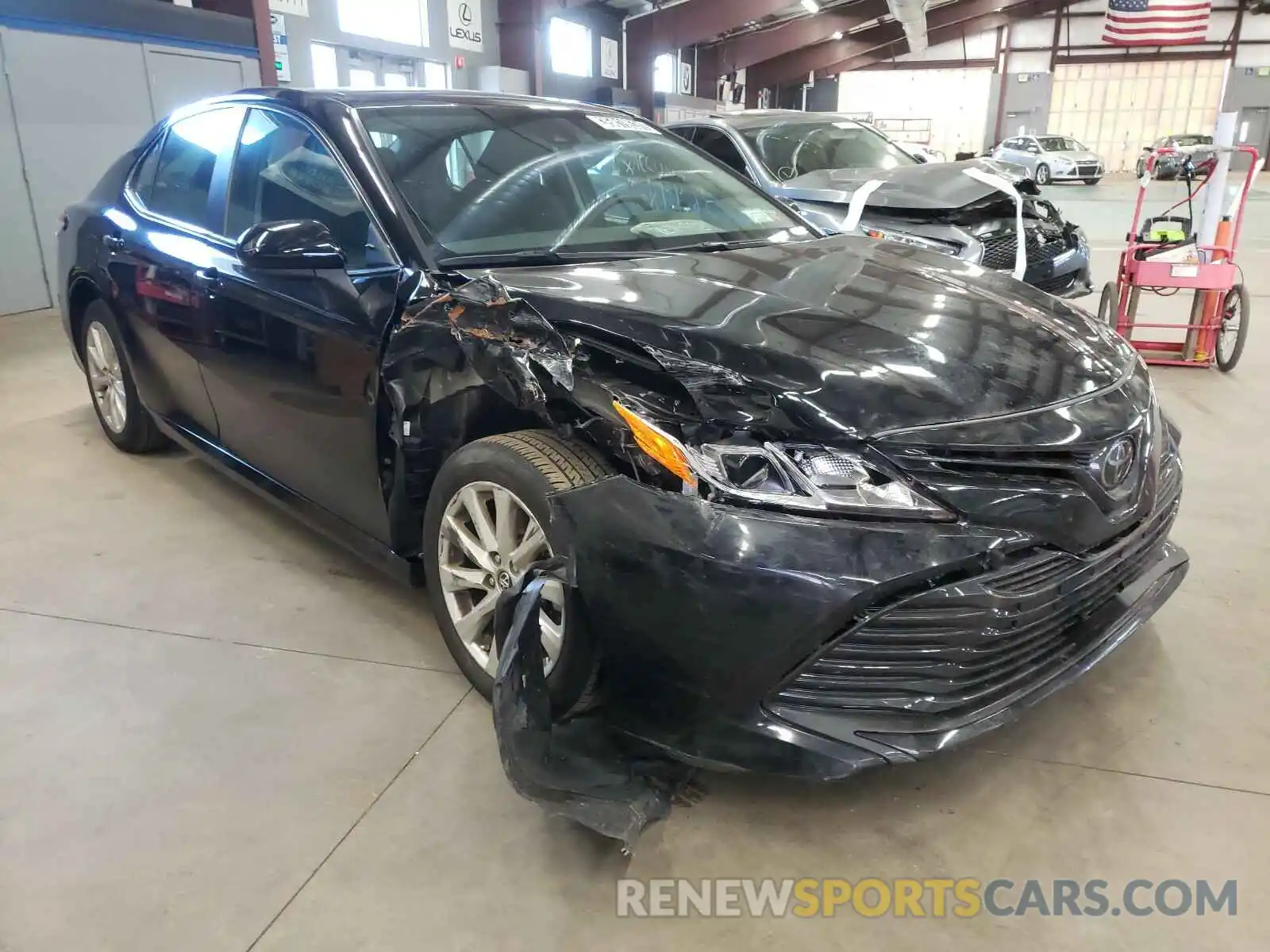 1 Photograph of a damaged car 4T1B11HK4KU753667 TOYOTA CAMRY 2019