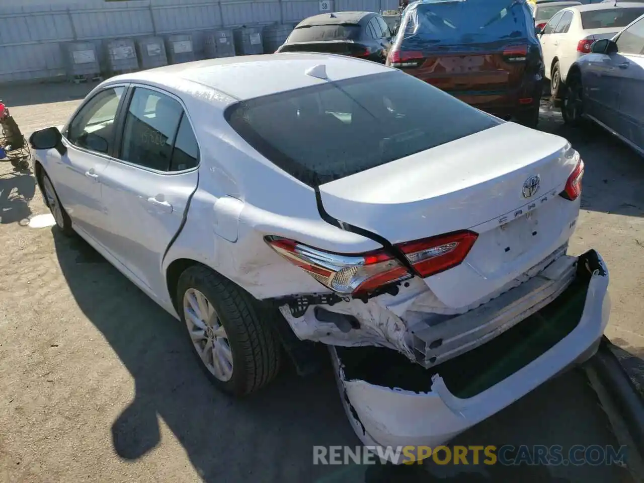 3 Photograph of a damaged car 4T1B11HK4KU753913 TOYOTA CAMRY 2019