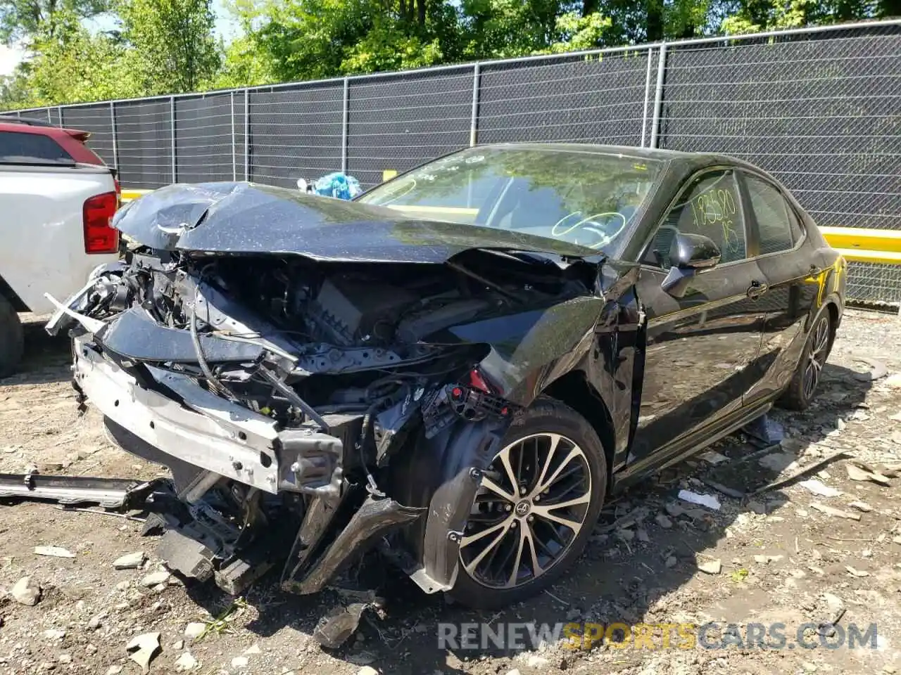 2 Photograph of a damaged car 4T1B11HK4KU754706 TOYOTA CAMRY 2019