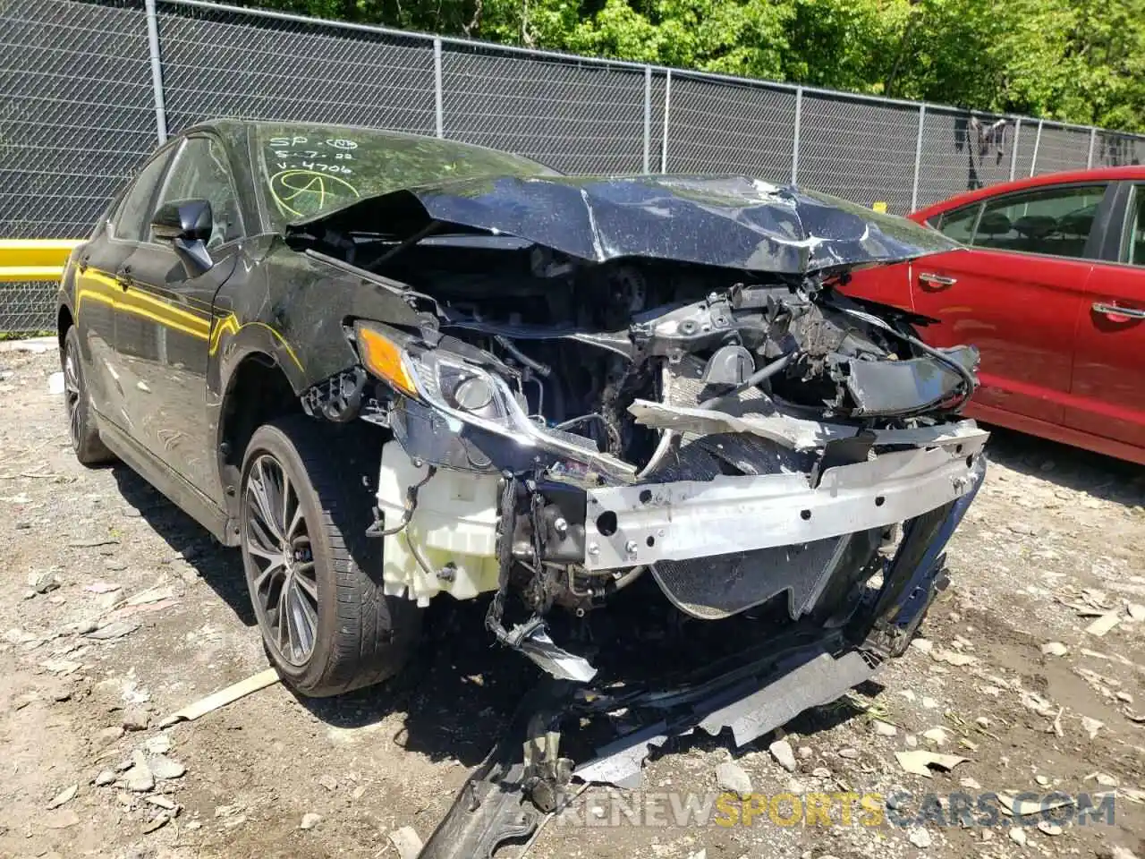 9 Photograph of a damaged car 4T1B11HK4KU754706 TOYOTA CAMRY 2019