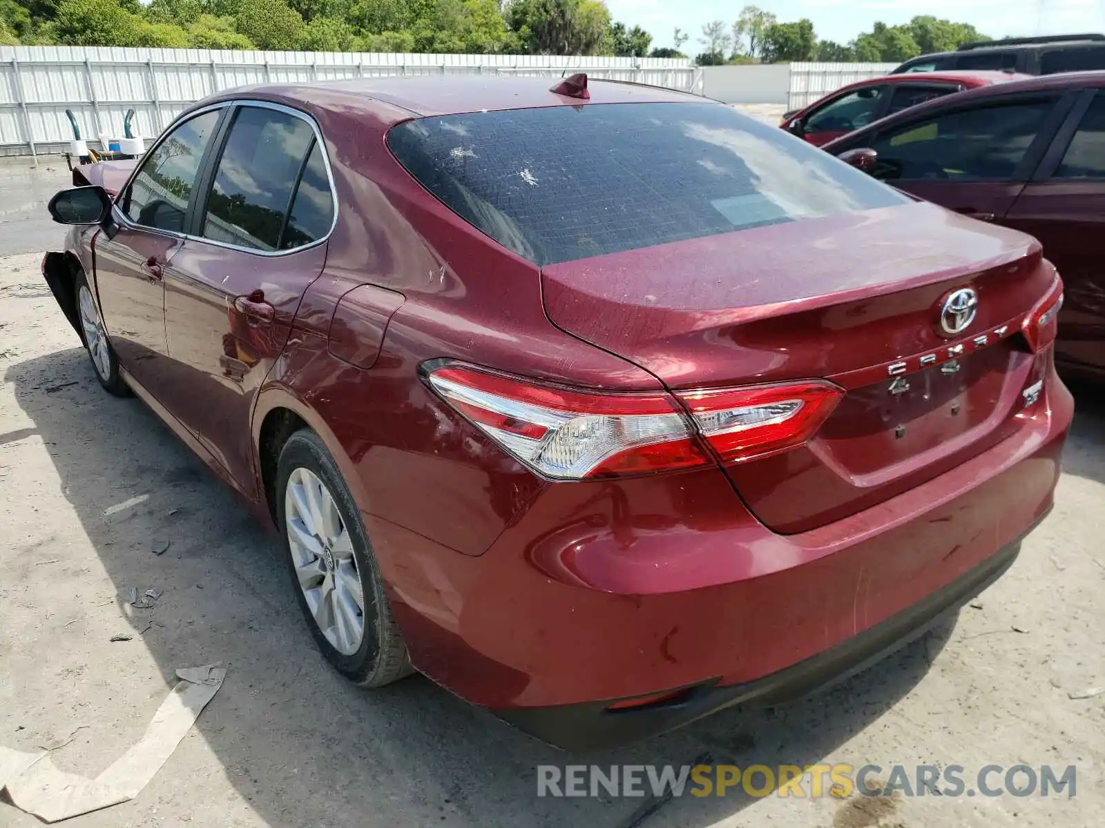 3 Photograph of a damaged car 4T1B11HK4KU755547 TOYOTA CAMRY 2019