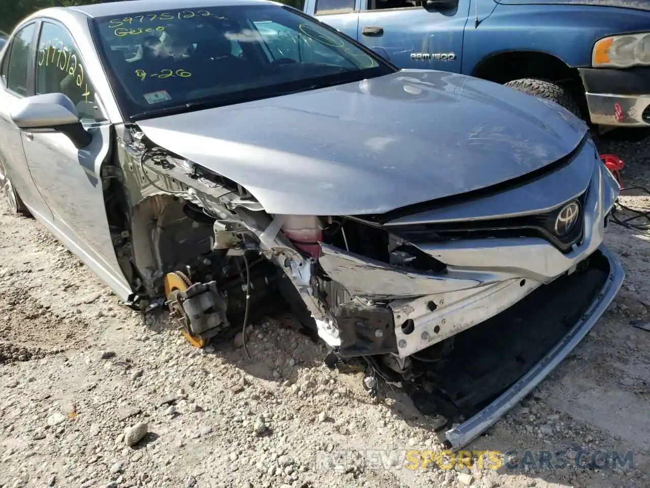 9 Photograph of a damaged car 4T1B11HK4KU756245 TOYOTA CAMRY 2019