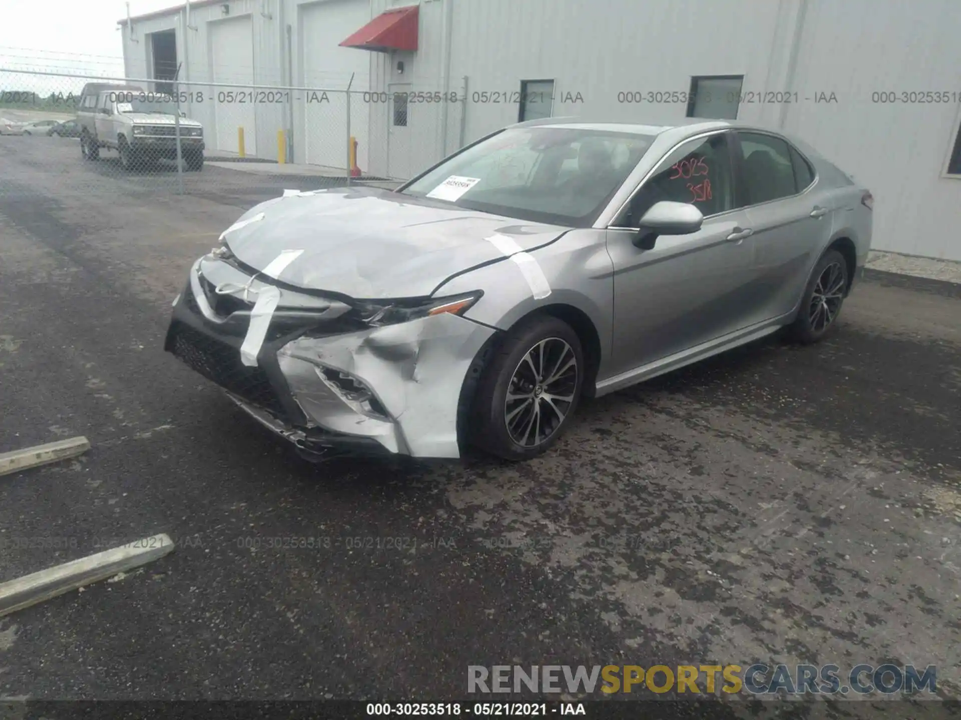 2 Photograph of a damaged car 4T1B11HK4KU758366 TOYOTA CAMRY 2019