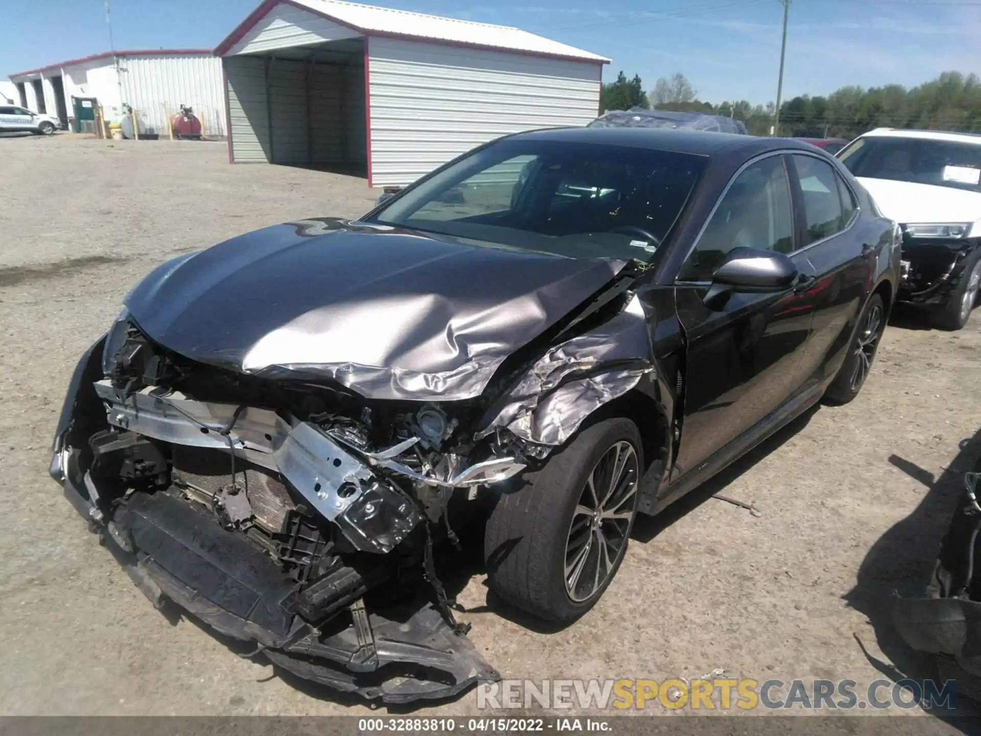 2 Photograph of a damaged car 4T1B11HK4KU758982 TOYOTA CAMRY 2019