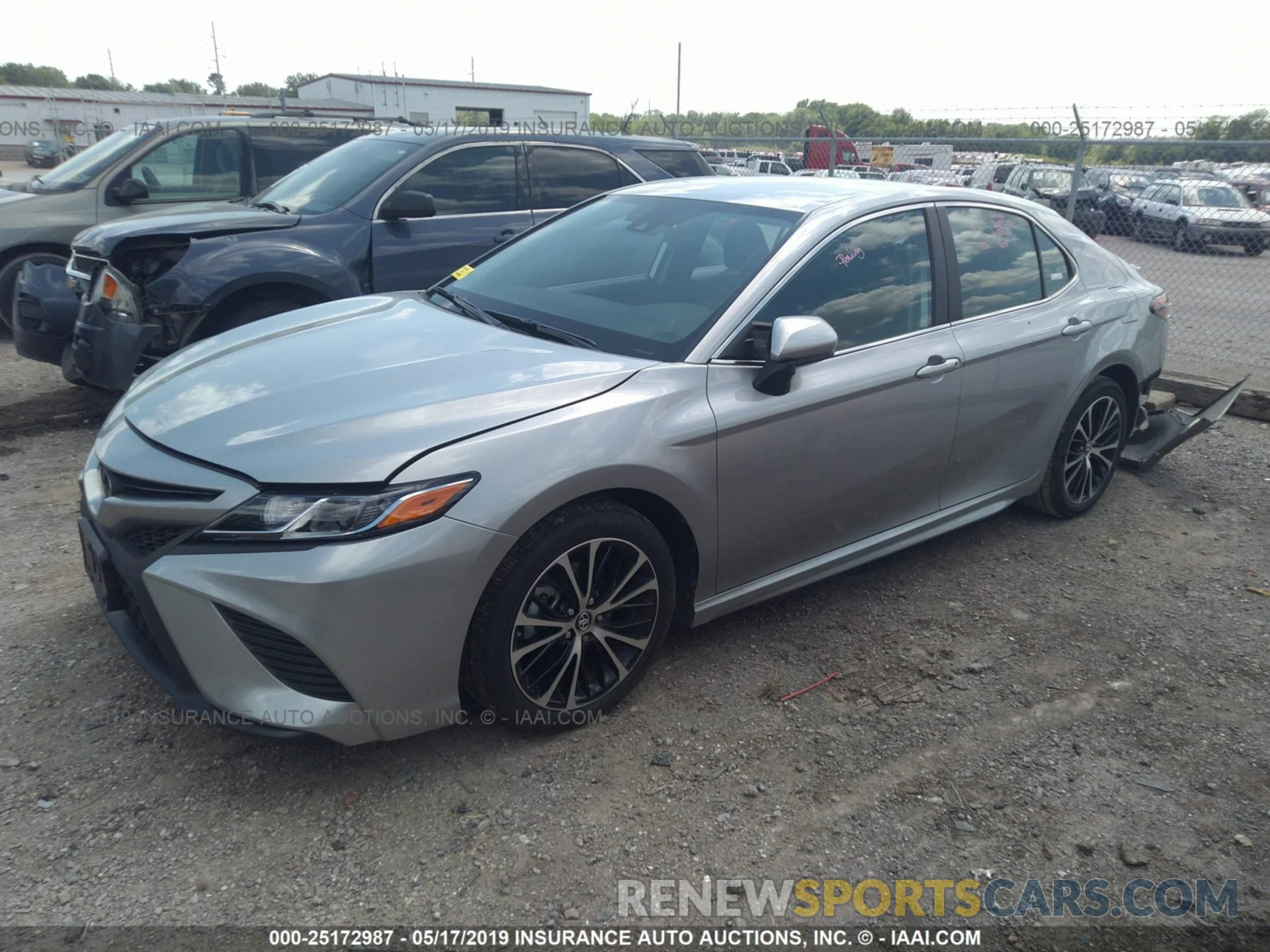 2 Photograph of a damaged car 4T1B11HK4KU759078 TOYOTA CAMRY 2019