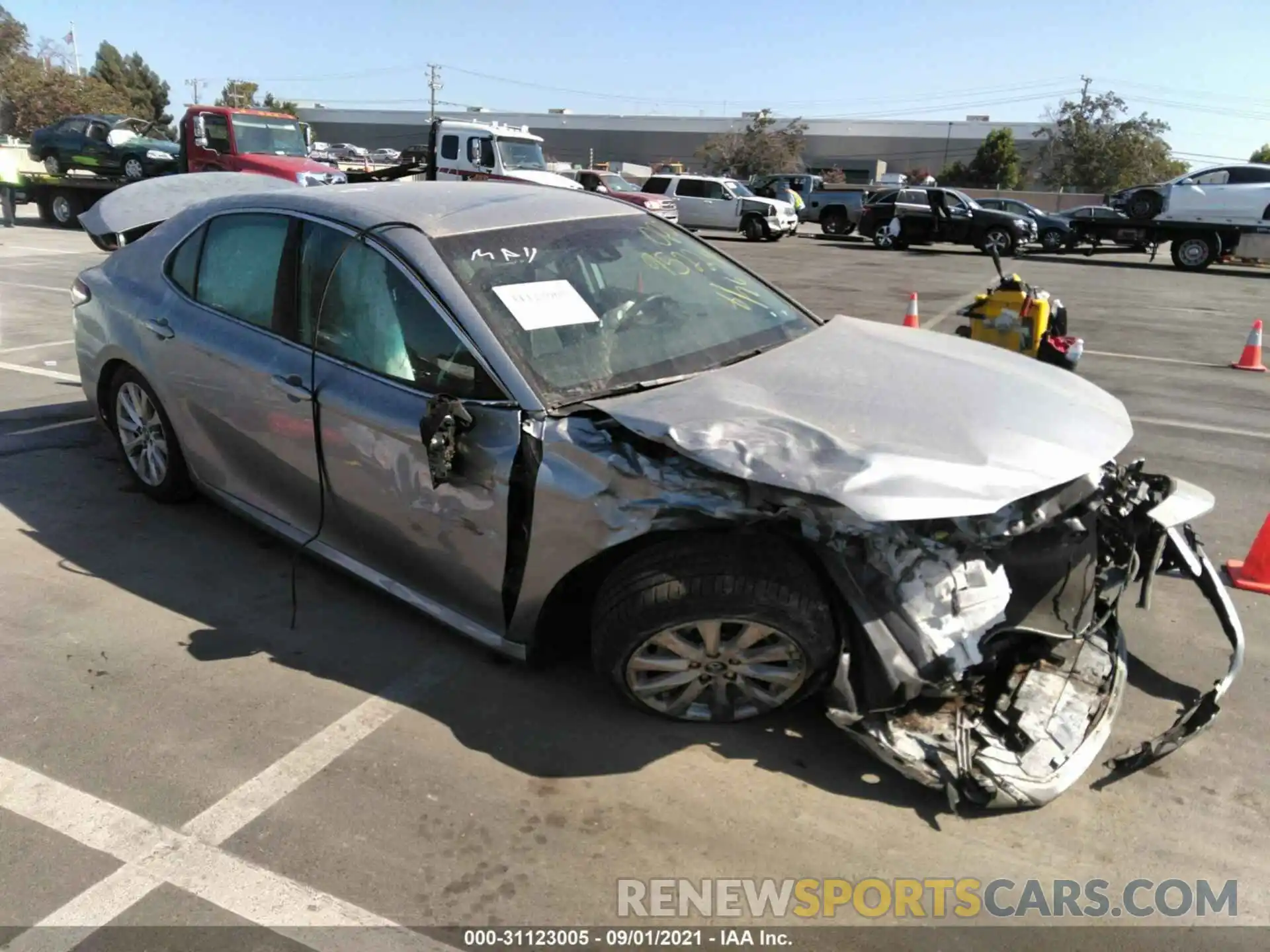 1 Photograph of a damaged car 4T1B11HK4KU759758 TOYOTA CAMRY 2019