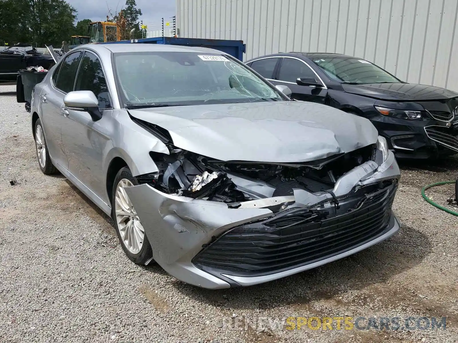 1 Photograph of a damaged car 4T1B11HK4KU761591 TOYOTA CAMRY 2019