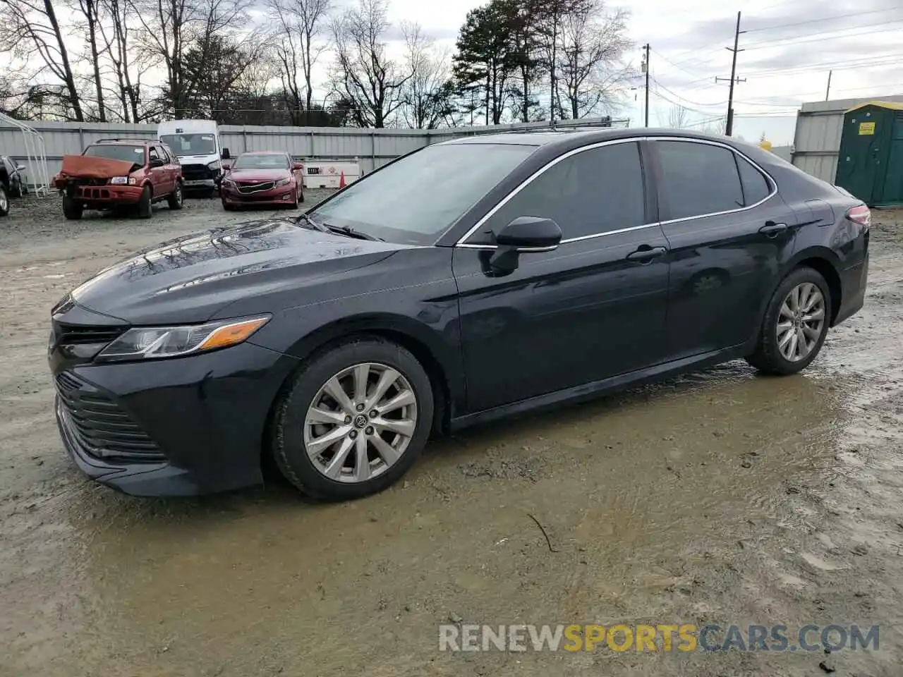 1 Photograph of a damaged car 4T1B11HK4KU763096 TOYOTA CAMRY 2019