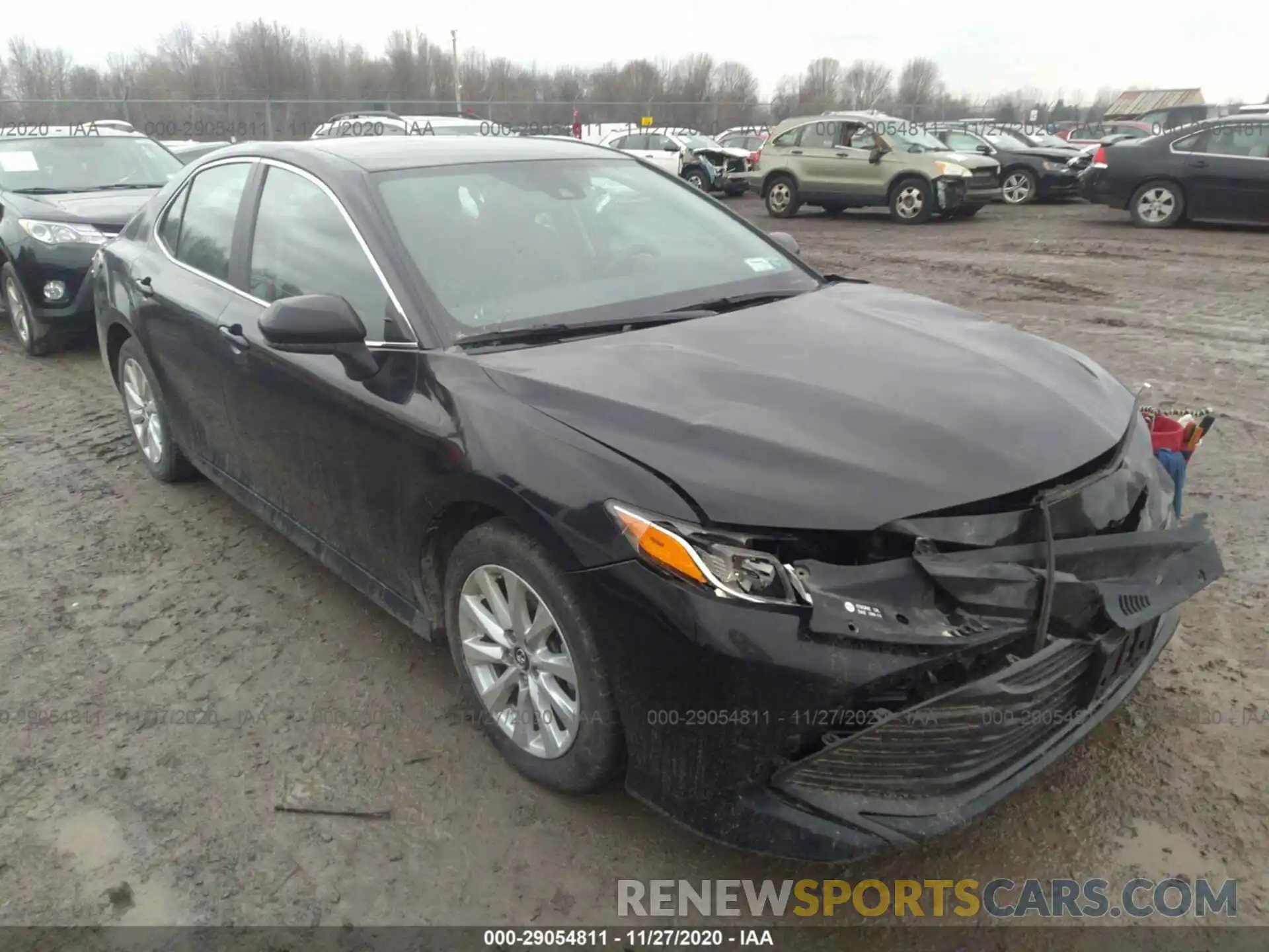 1 Photograph of a damaged car 4T1B11HK4KU764314 TOYOTA CAMRY 2019