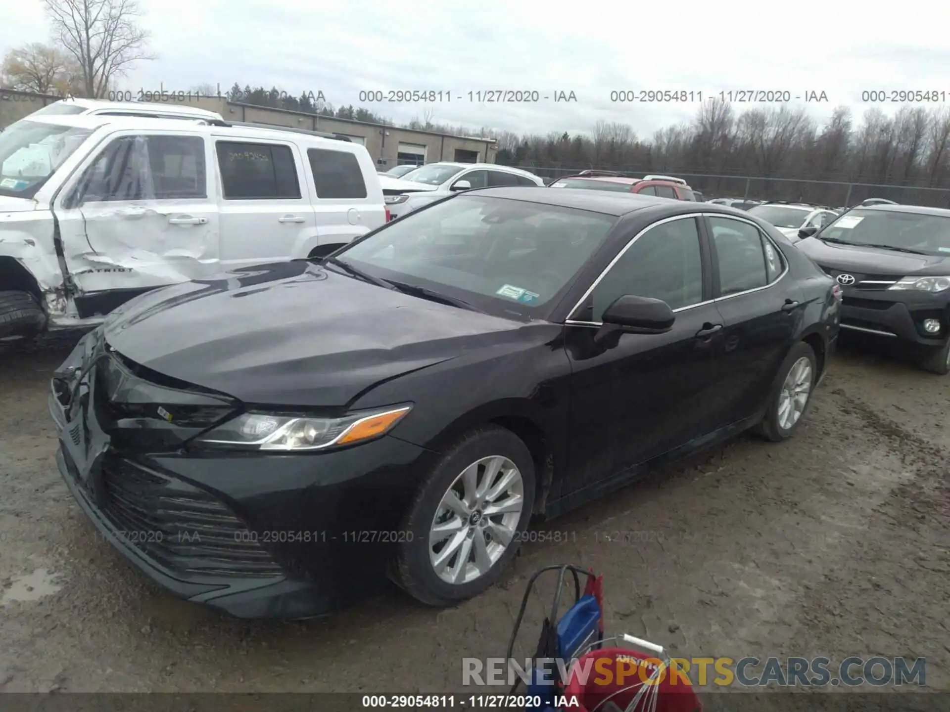 2 Photograph of a damaged car 4T1B11HK4KU764314 TOYOTA CAMRY 2019