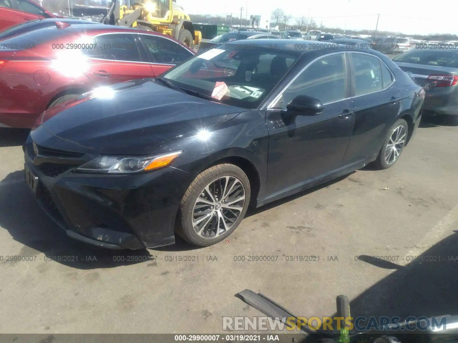 2 Photograph of a damaged car 4T1B11HK4KU764989 TOYOTA CAMRY 2019