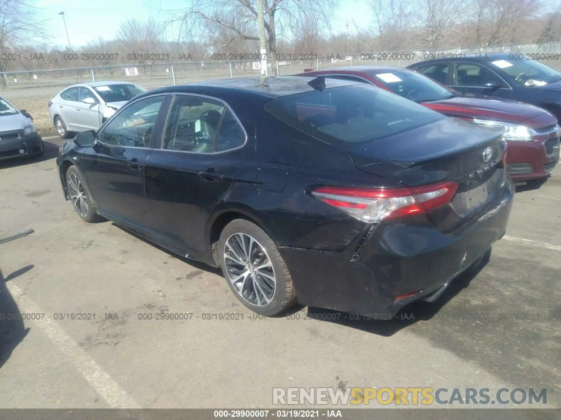 3 Photograph of a damaged car 4T1B11HK4KU764989 TOYOTA CAMRY 2019