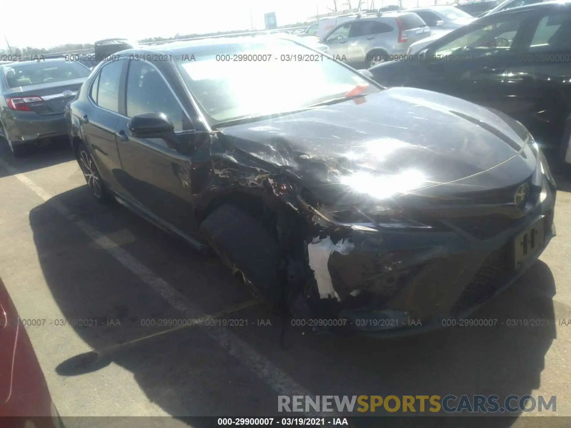 6 Photograph of a damaged car 4T1B11HK4KU764989 TOYOTA CAMRY 2019