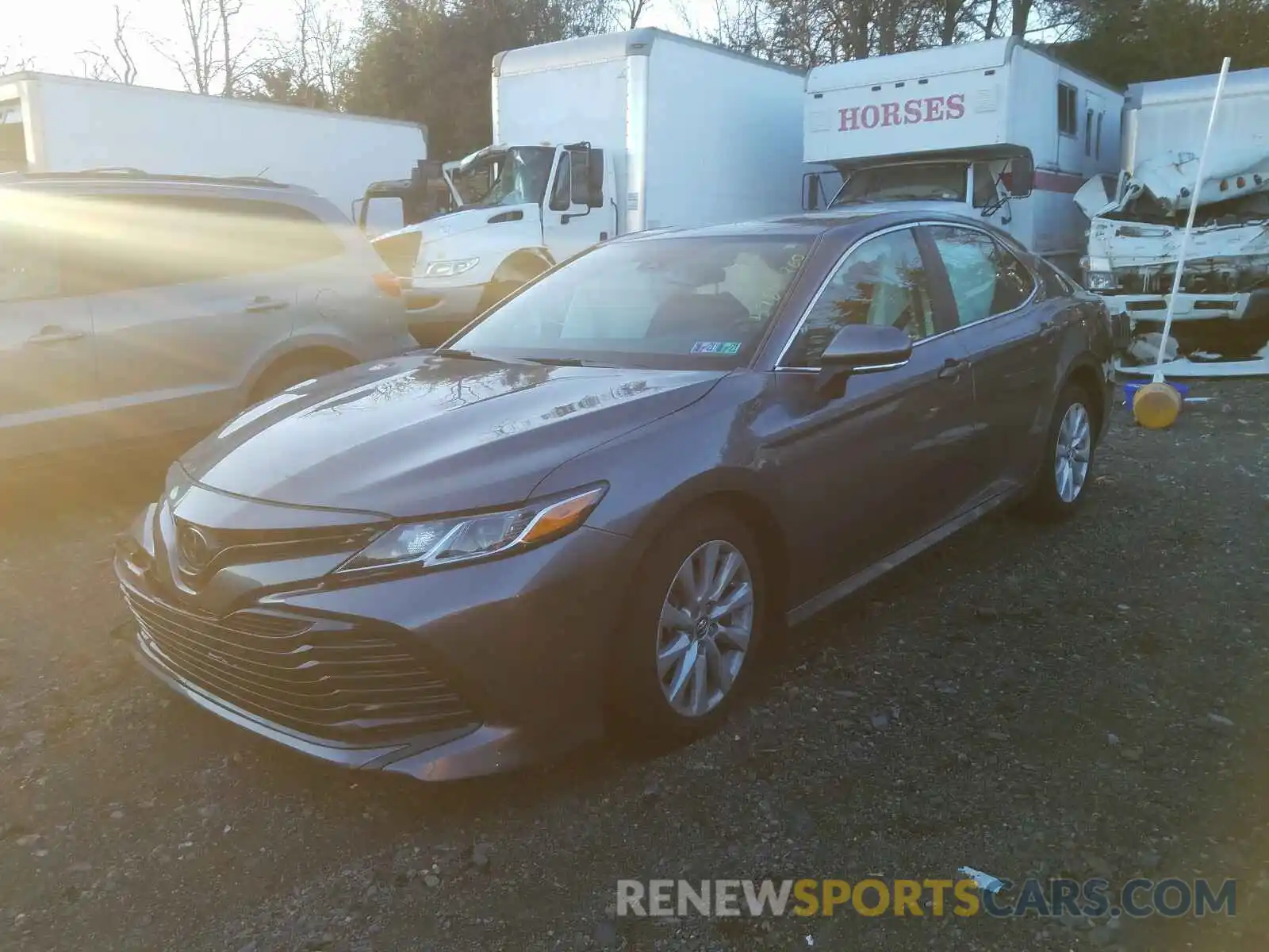 2 Photograph of a damaged car 4T1B11HK4KU765110 TOYOTA CAMRY 2019