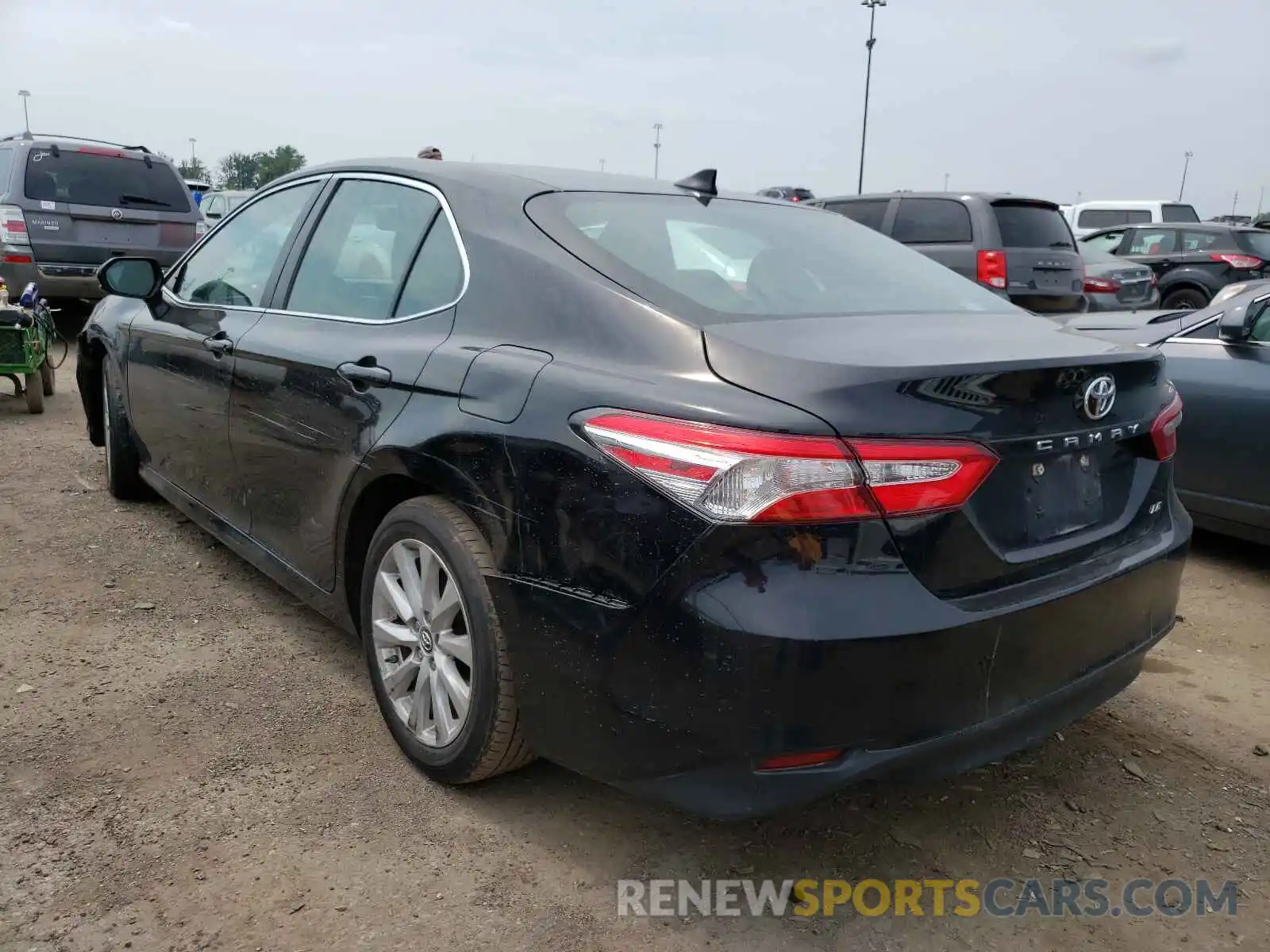 3 Photograph of a damaged car 4T1B11HK4KU765396 TOYOTA CAMRY 2019